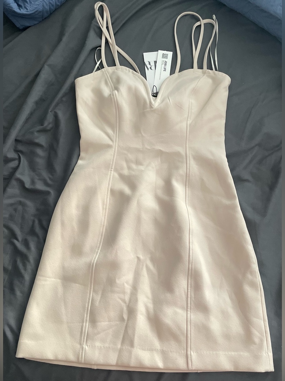 Wedding Dress ZARA Party Birthday Anniversary Date Dinner Bridesmaid Bride - Picture 5 of 5